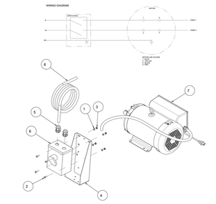 Section 18 Diagram and Parts List for MK-5010T 169331 MK Diamond Concrete Saw